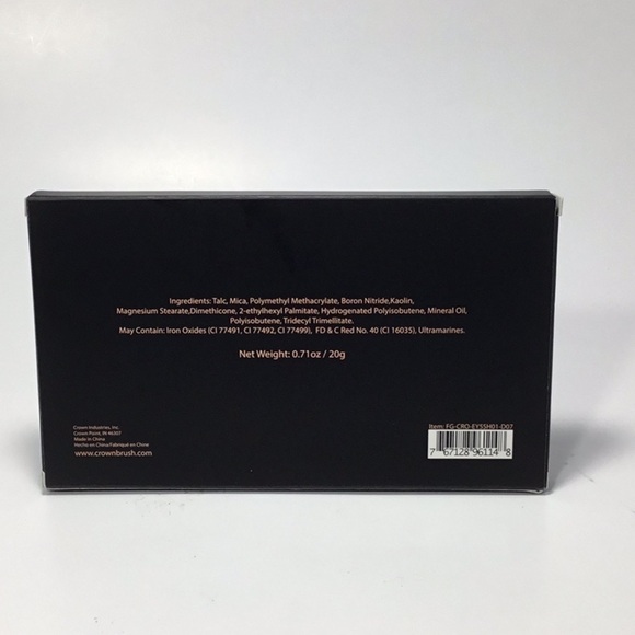 CROWN BRUSH - 10 SHADE EYESHADOW PALETTE - FUEGO. - Picture 4 of 13